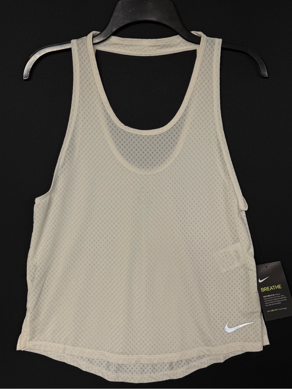 Nike Breathe Running Mesh Tank Top Women’s Small NWT
